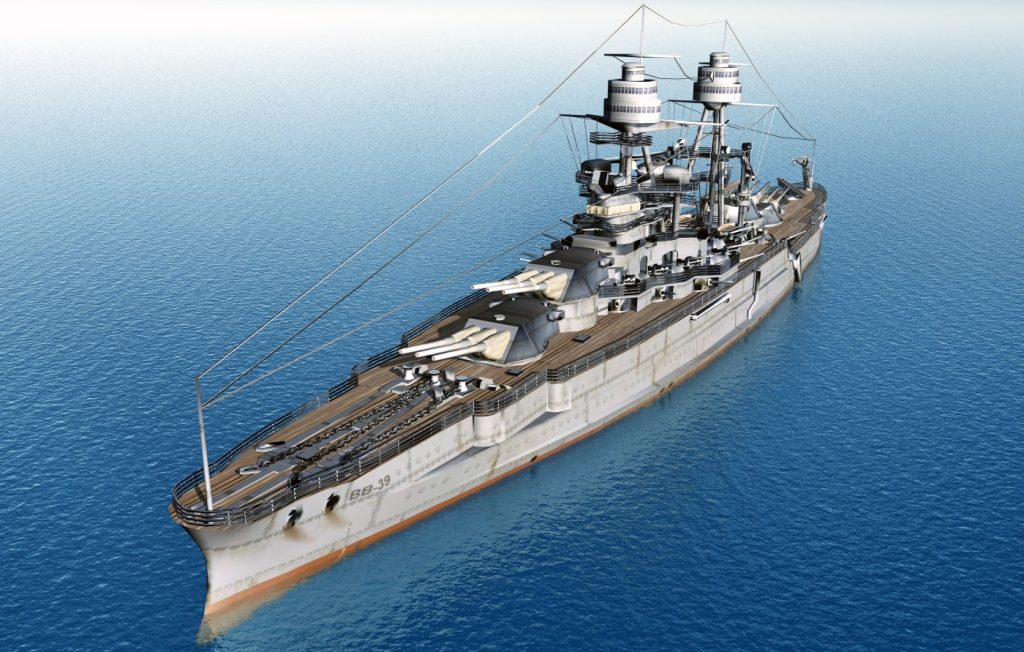 Uss Arizona Battleship Specifications